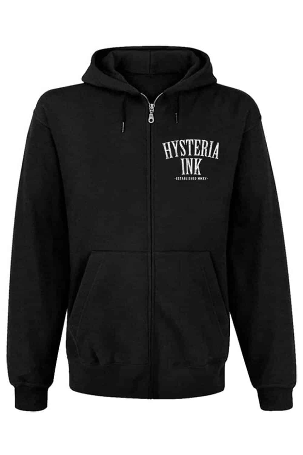 Hysteria Ink Zip-Hoody Sadness – Bild 2