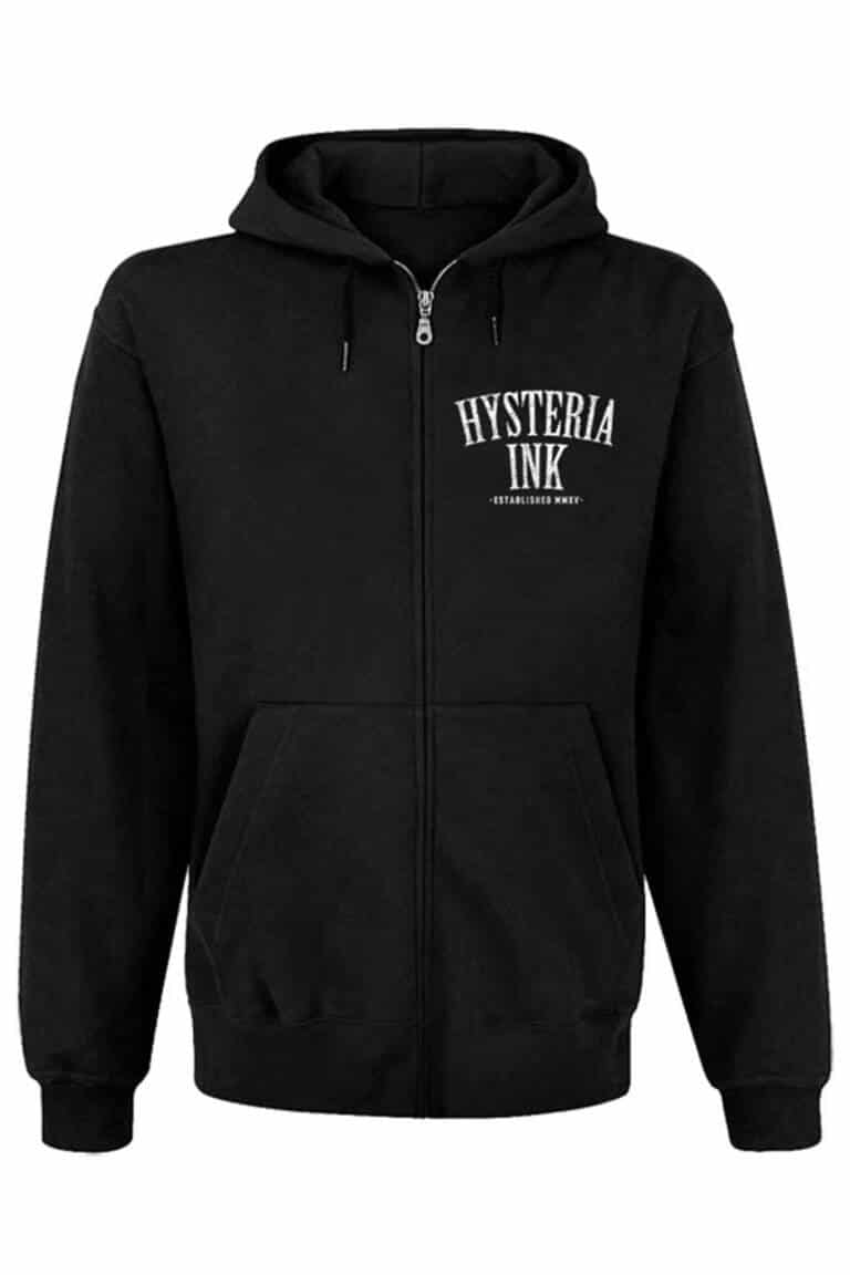 Hysteria Ink Zip-Hoody Sadness – Bild 2