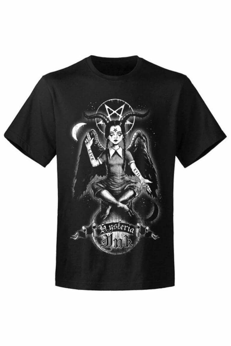 Hysteria Ink T-Shirt Wednesday White