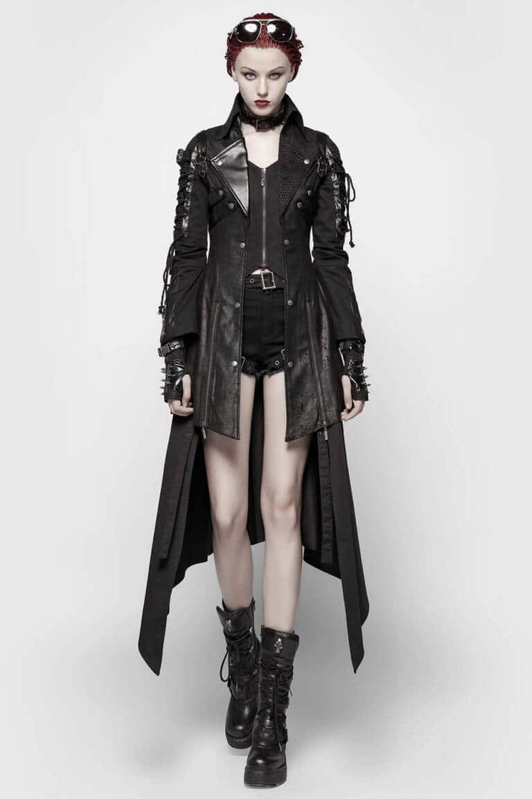Punk Rave Damenjacke Poisonblack – Bild 2