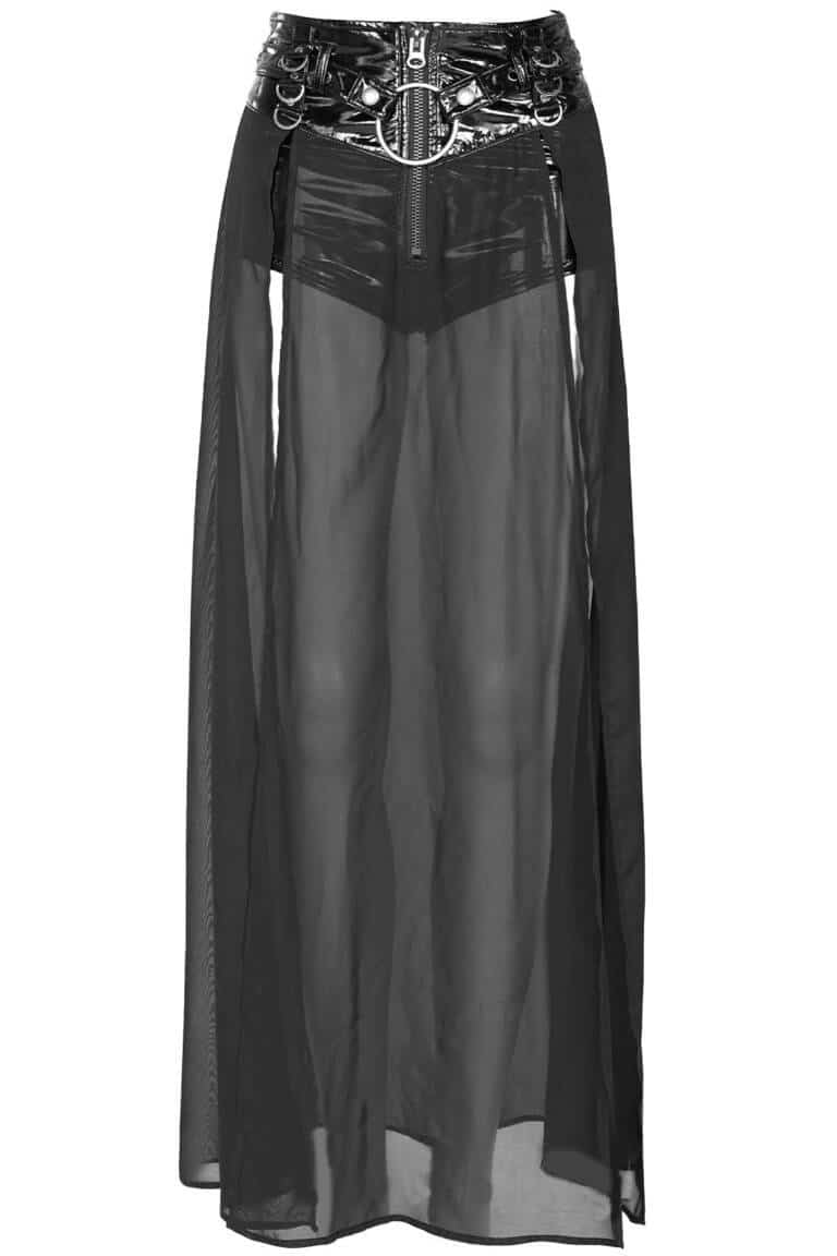 Punk Rave Lack-Shorts Shadow Caster – Bild 2