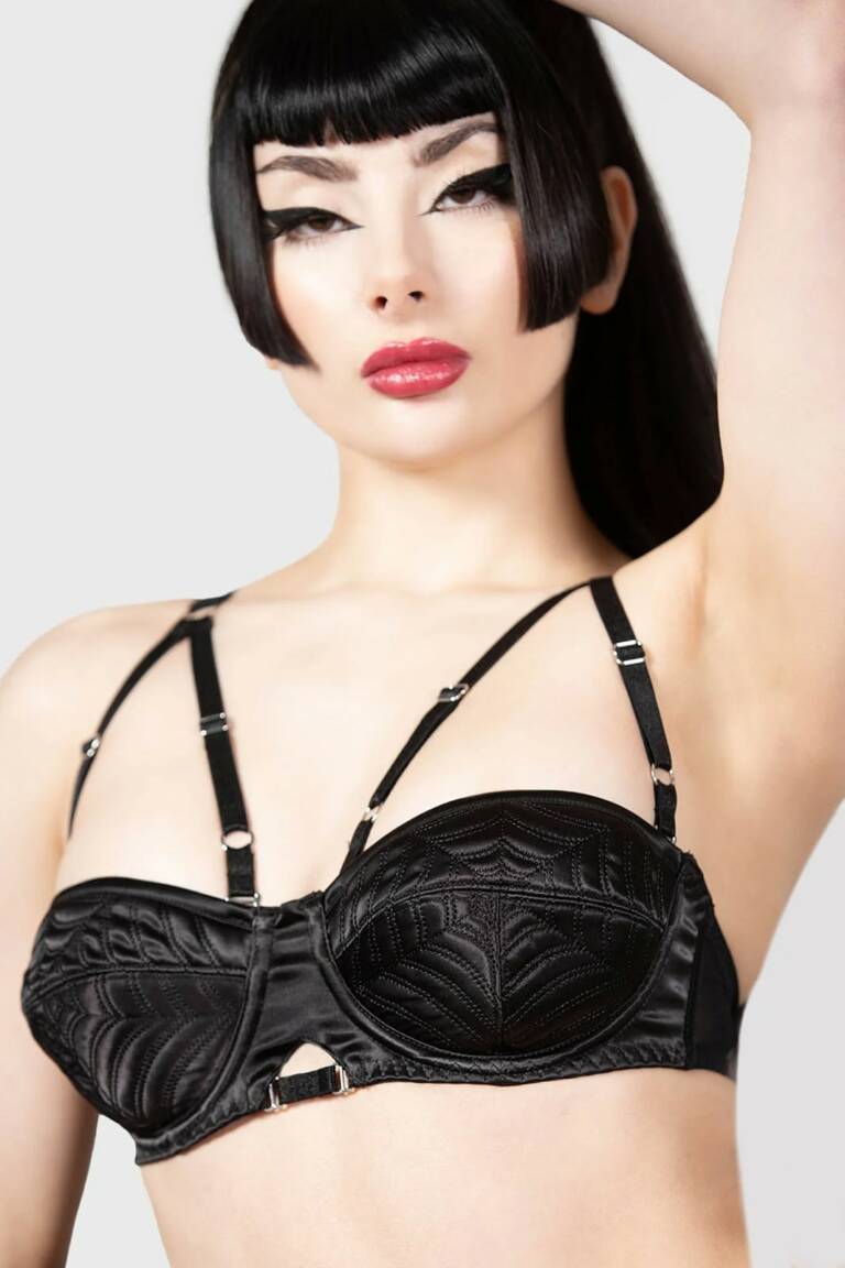 Killstar bra top Spindles Secrets – Bild 2