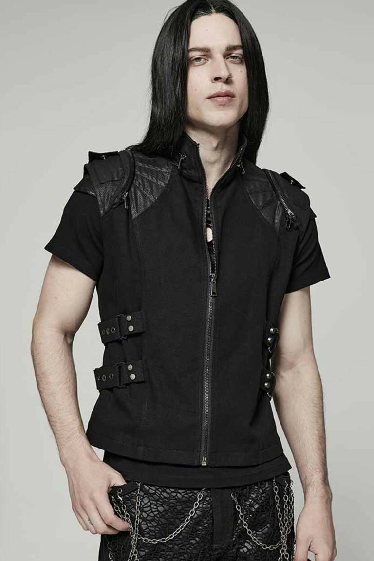 Punk Rave Weste Doom Rider – Bild 3