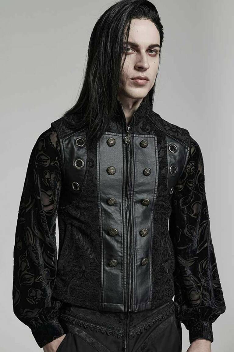 Punk rave vest Roque Baroque – Bild 4