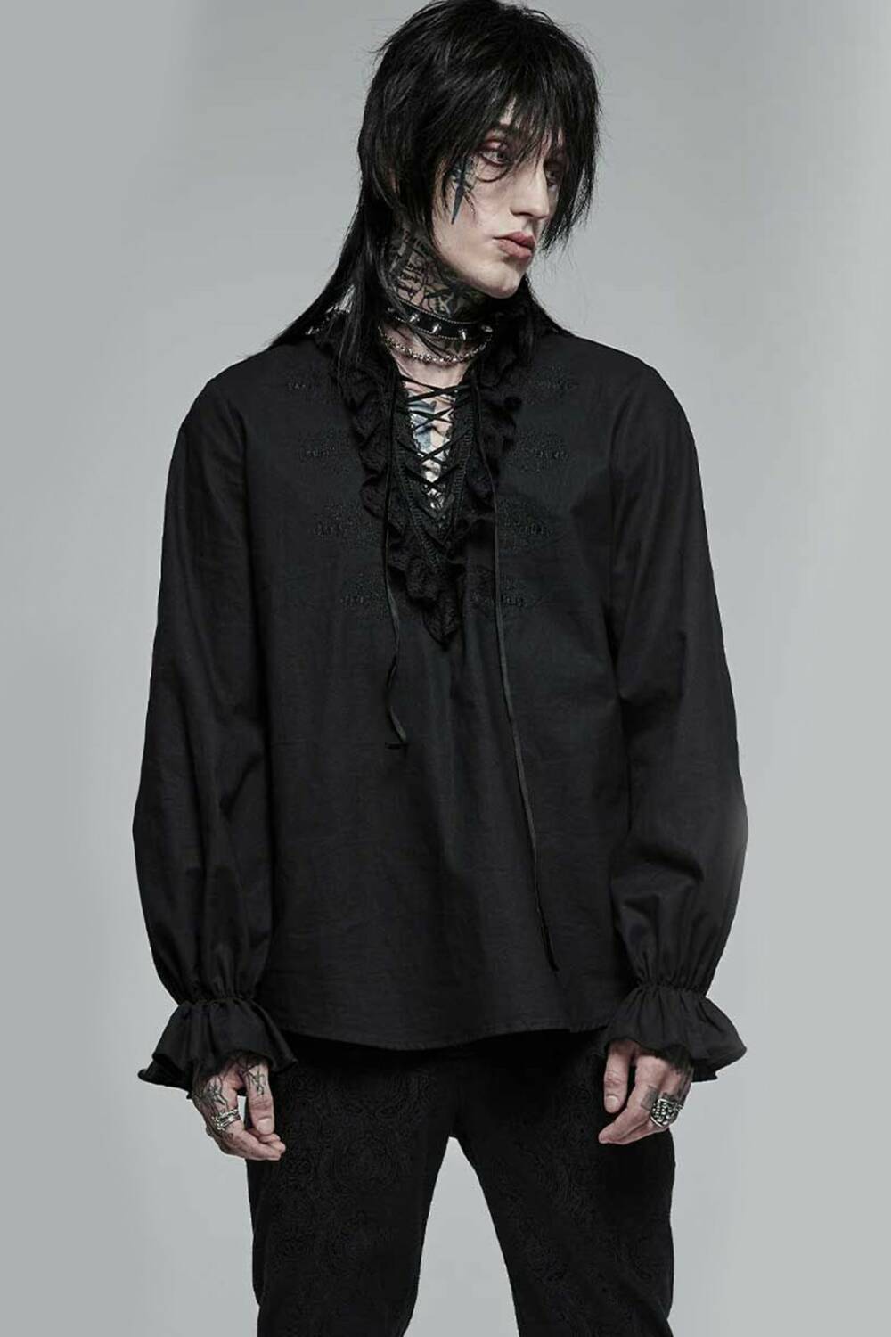 Punk Rave Hemd Deathless – Bild 2