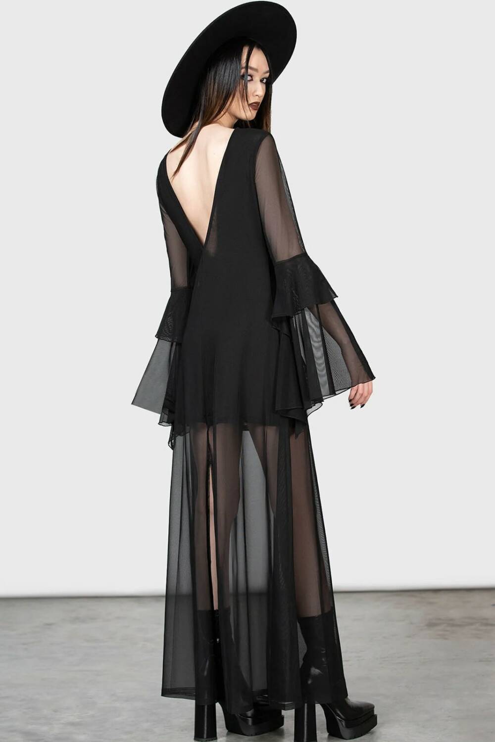 Killstar Kleid Elfin Heart Maxi – Bild 5