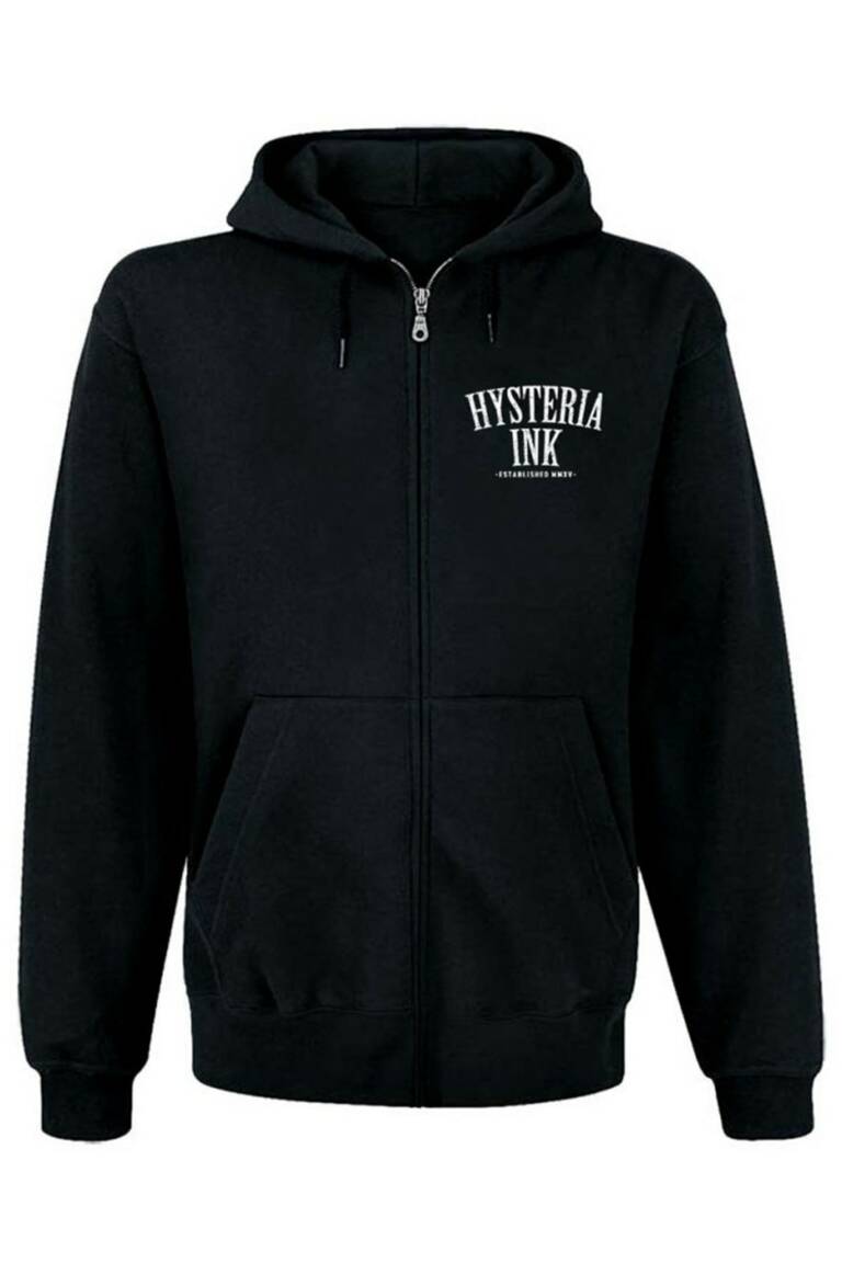 Hysteria Ink Zip-Hoody Screaming Demons Eva My Religion – Bild 2