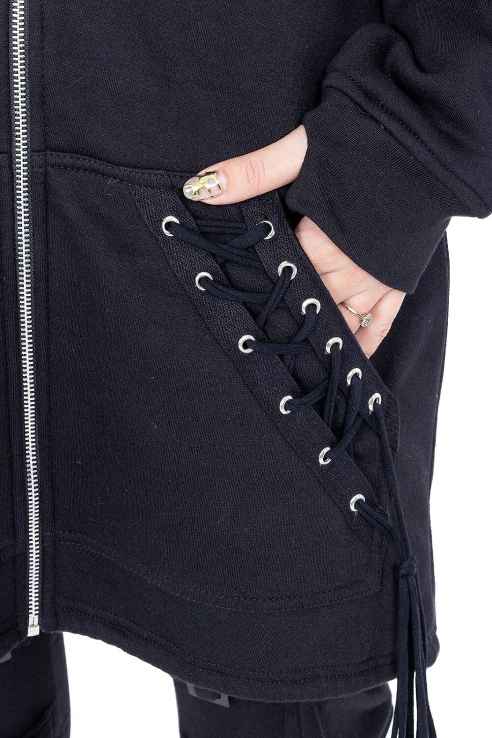 Vixxsin Zip-Hoody Asmodeus – Bild 5