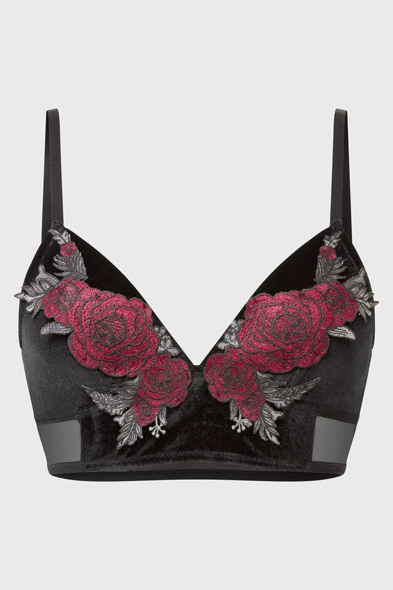 Killstar bra top Pandoras Roses – Bild 2