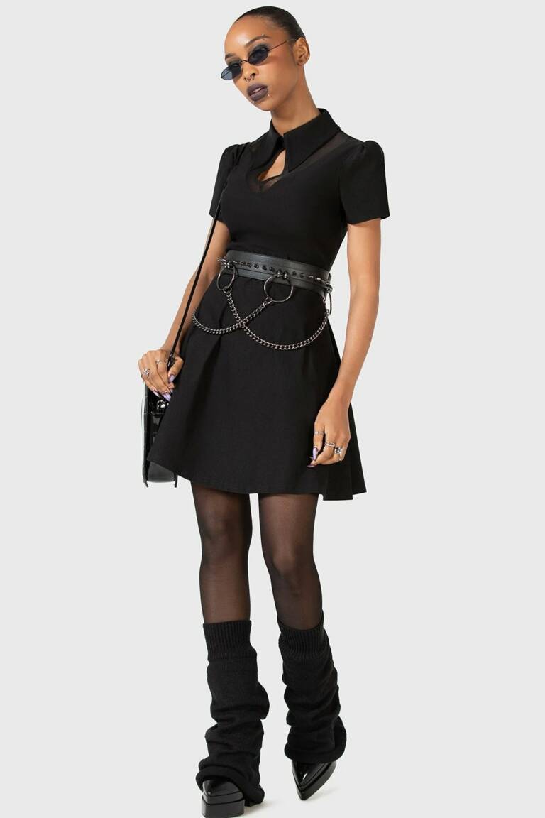 Killstar Kihilist Kleid Wept Inside – Bild 3