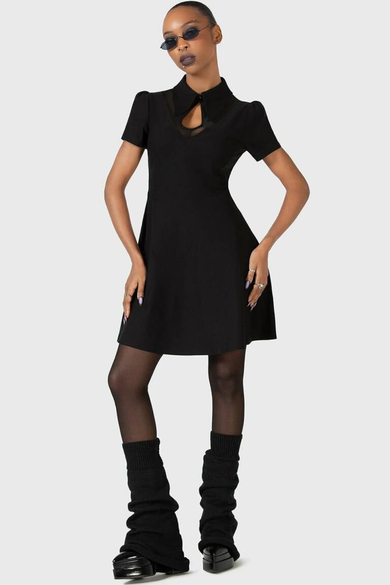 Killstar Kihilist Kleid Wept Inside – Bild 4