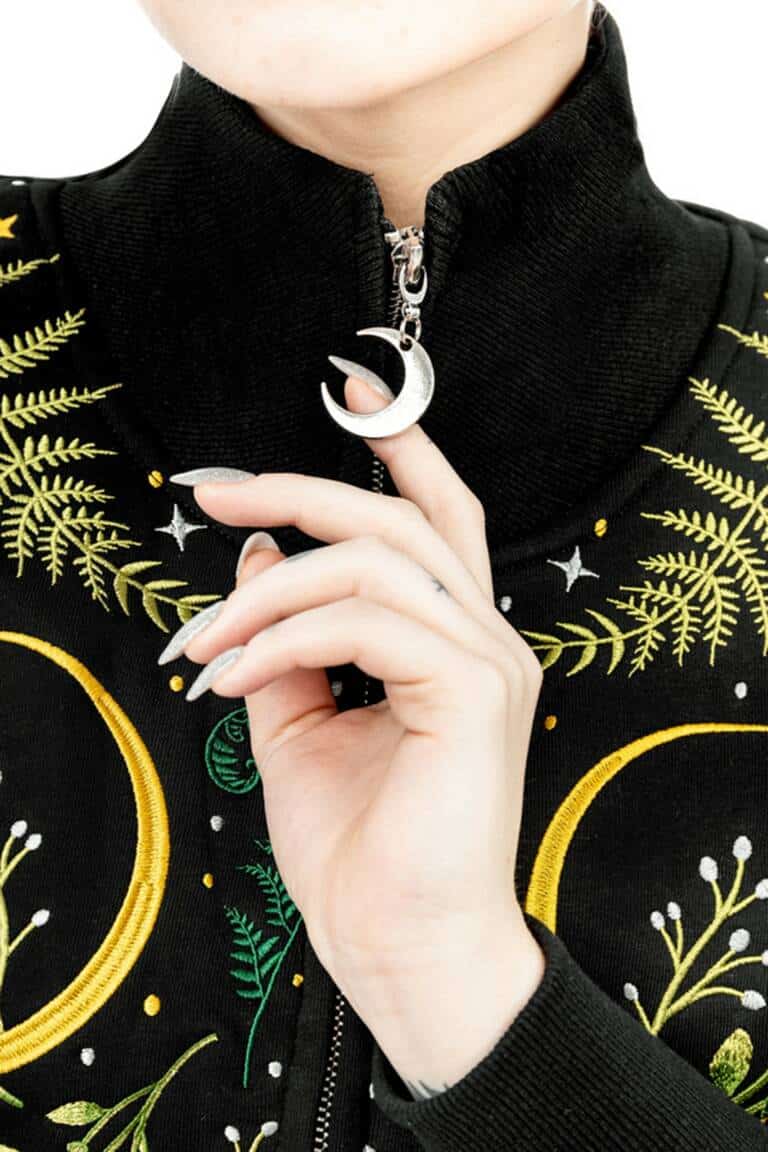 Restyle Sweatshirt Herbal Cropped – Bild 4
