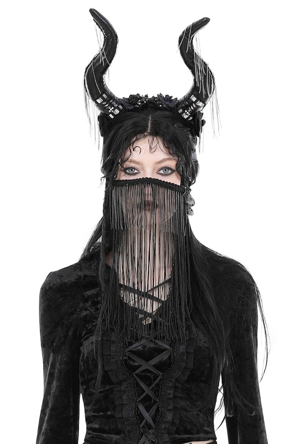 Dark In Love Haarreif Overseer Horns