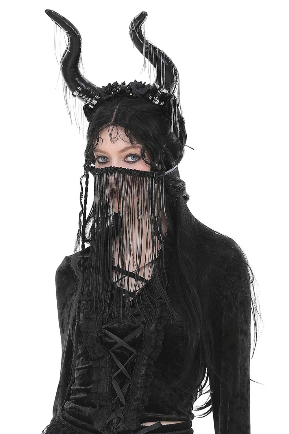 Dark In Love Haarreif Overseer Horns – Bild 3