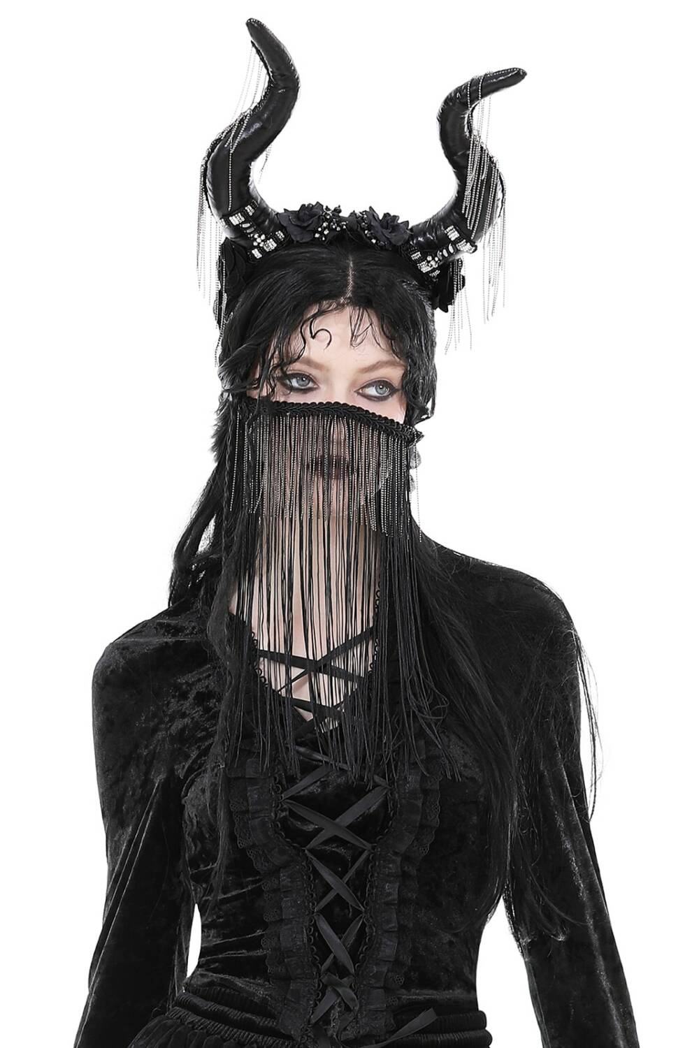 Dark In Love Haarreif Overseer Horns – Bild 5