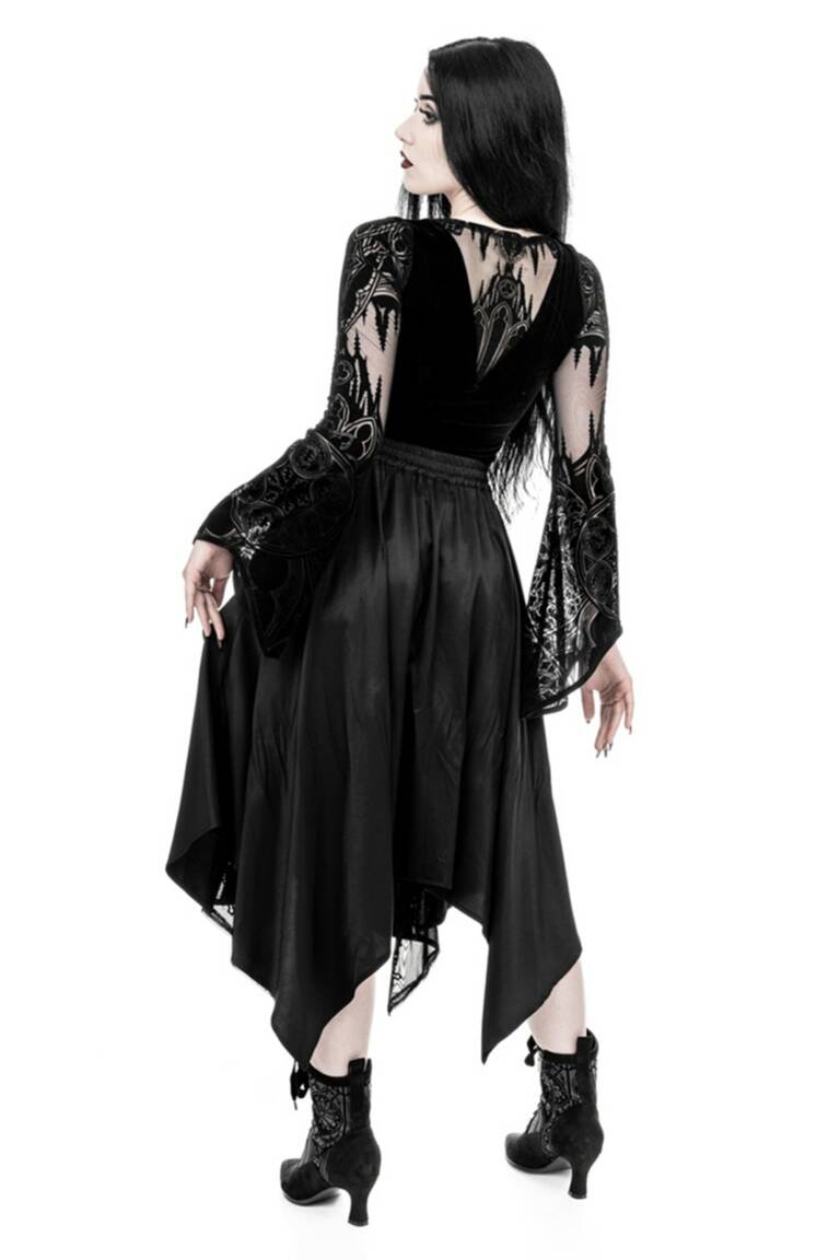 Restyle Body Gothic Chapel V-Neck – Bild 4