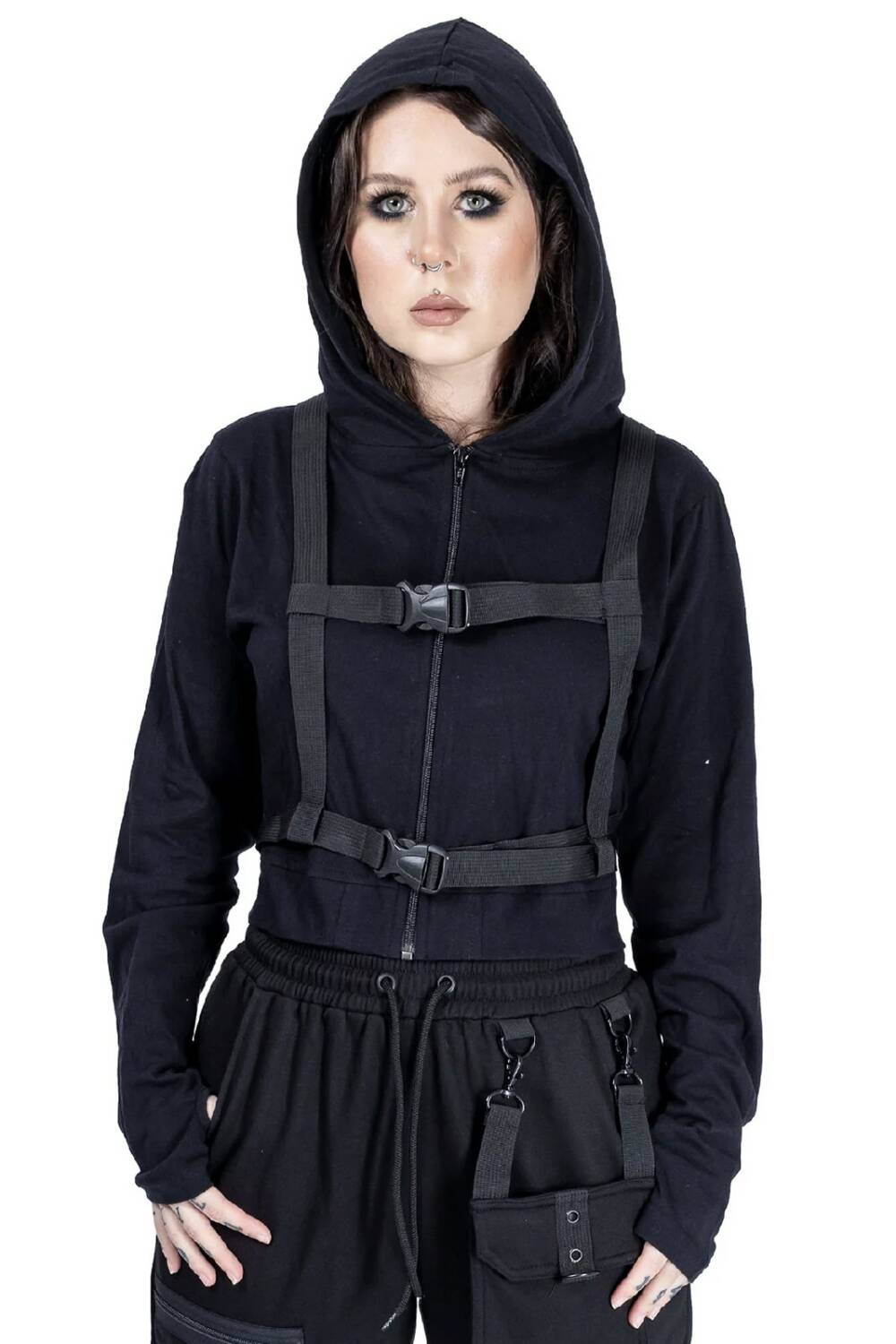 Chemical Black Zip-Hoody Lexis – Bild 2