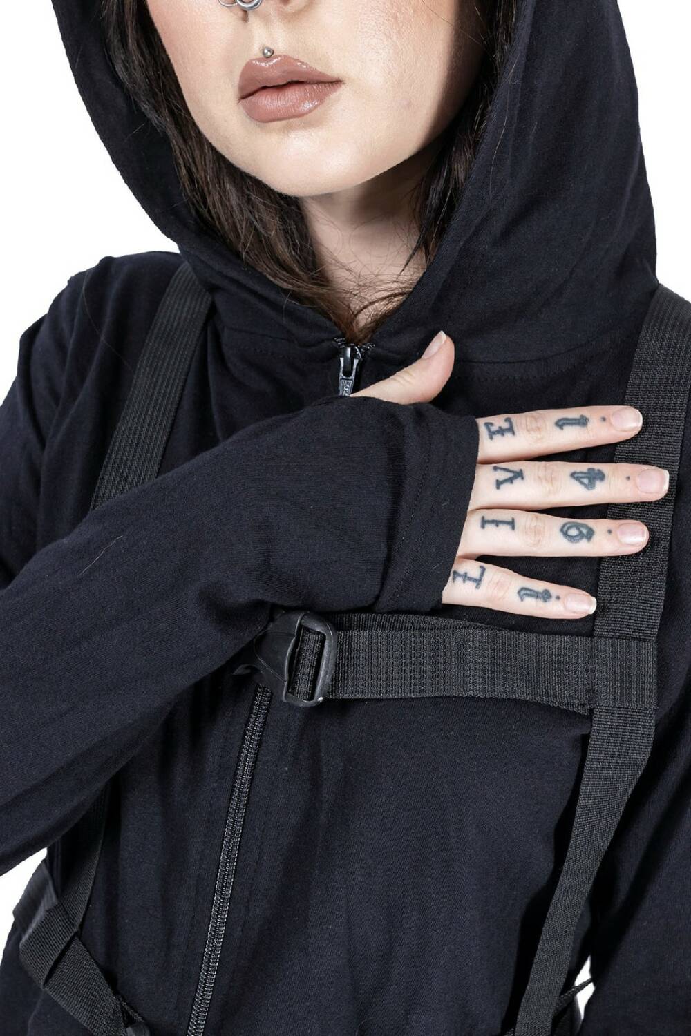 Chemical Black Zip-Hoody Lexis – Bild 4