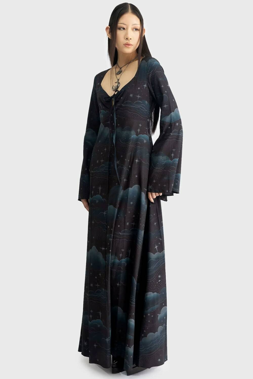 Killstar Kleid Dreamanicon Maxi – Bild 5
