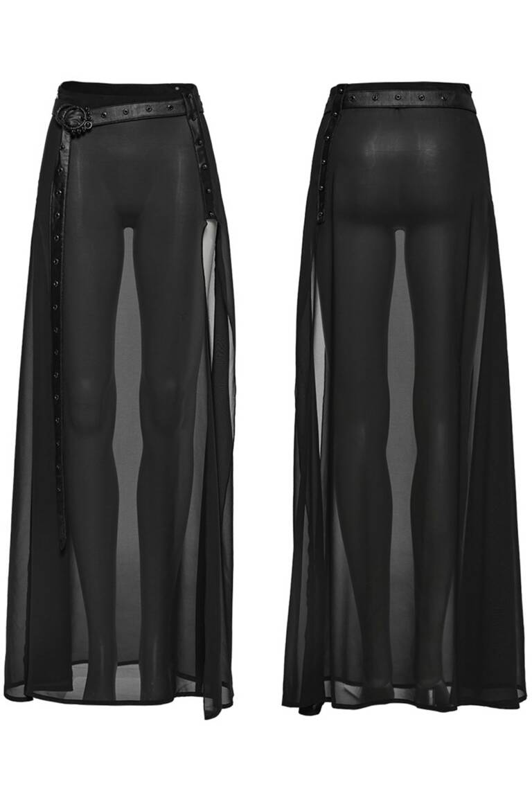 Punk rave overskirt Black Moon Rising – Bild 5