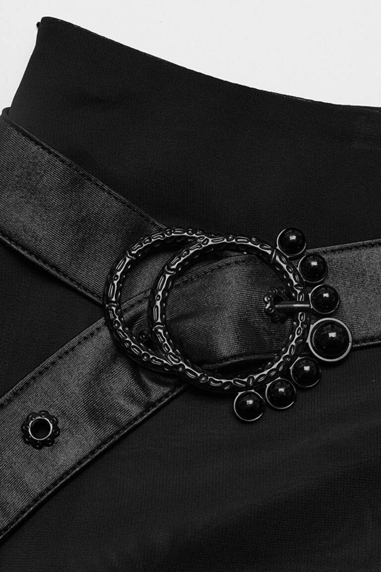 Punk rave overskirt Black Moon Rising – Bild 6