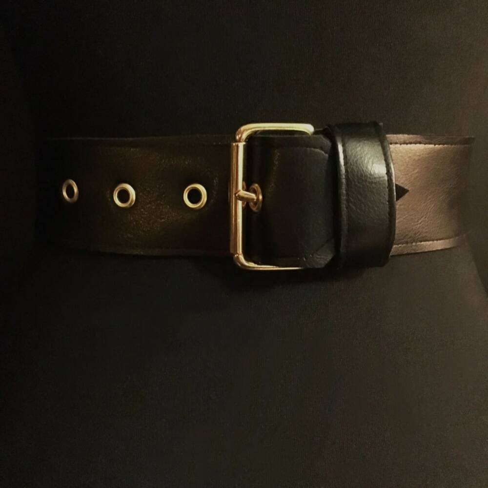 Tommy Vowles Miedergürtel Double Ring Double Chain – Bild 2