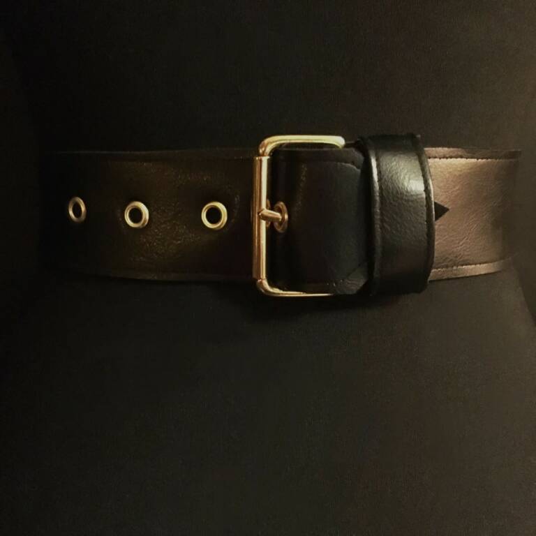 Tommy Vowles Miedergürtel Double Ring Double Chain – Bild 2