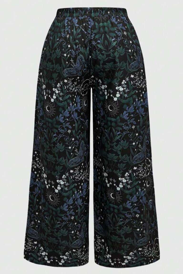 Romwe trousers Blue Springtime – Bild 2