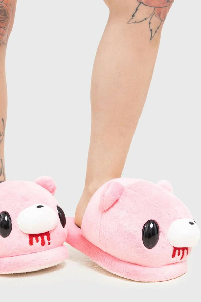 Killstar Hausschuhe Gloomy Bear – Bild 4