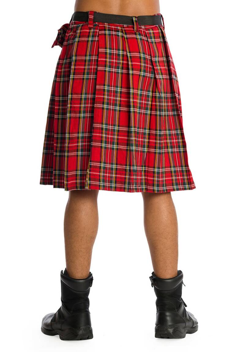 Banned Kilt Red Tartan – Bild 3