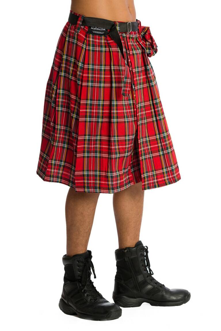 Banned Kilt Red Tartan – Bild 4