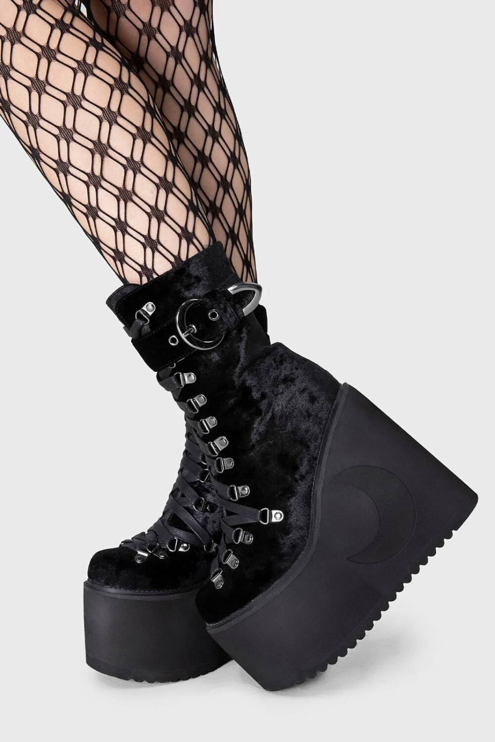 Killstar Plateau-Stiefel Mournful Steps – Bild 3
