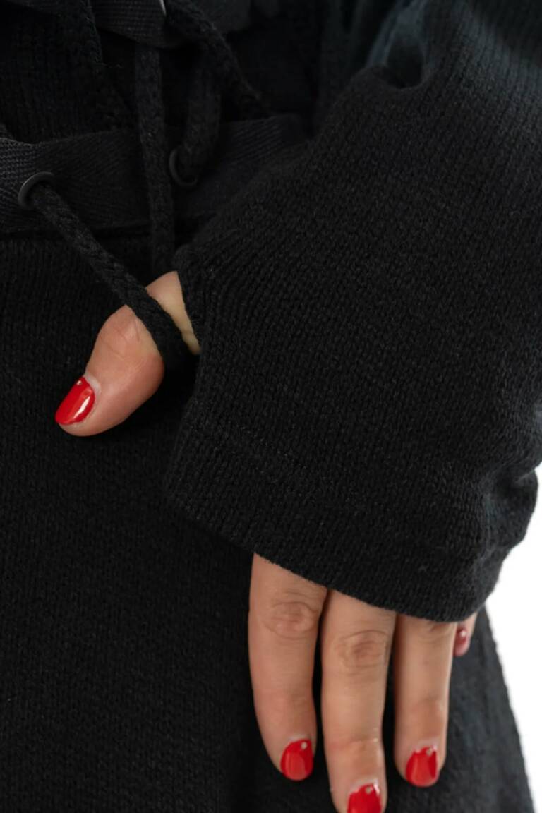 Poizen Industries Strickmantel Demille – Bild 9