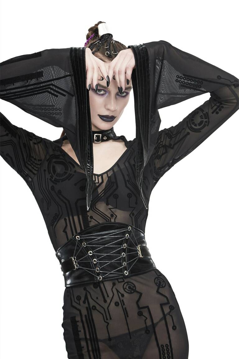 Devil Fashion Kleid Cyber Geisha – Bild 7