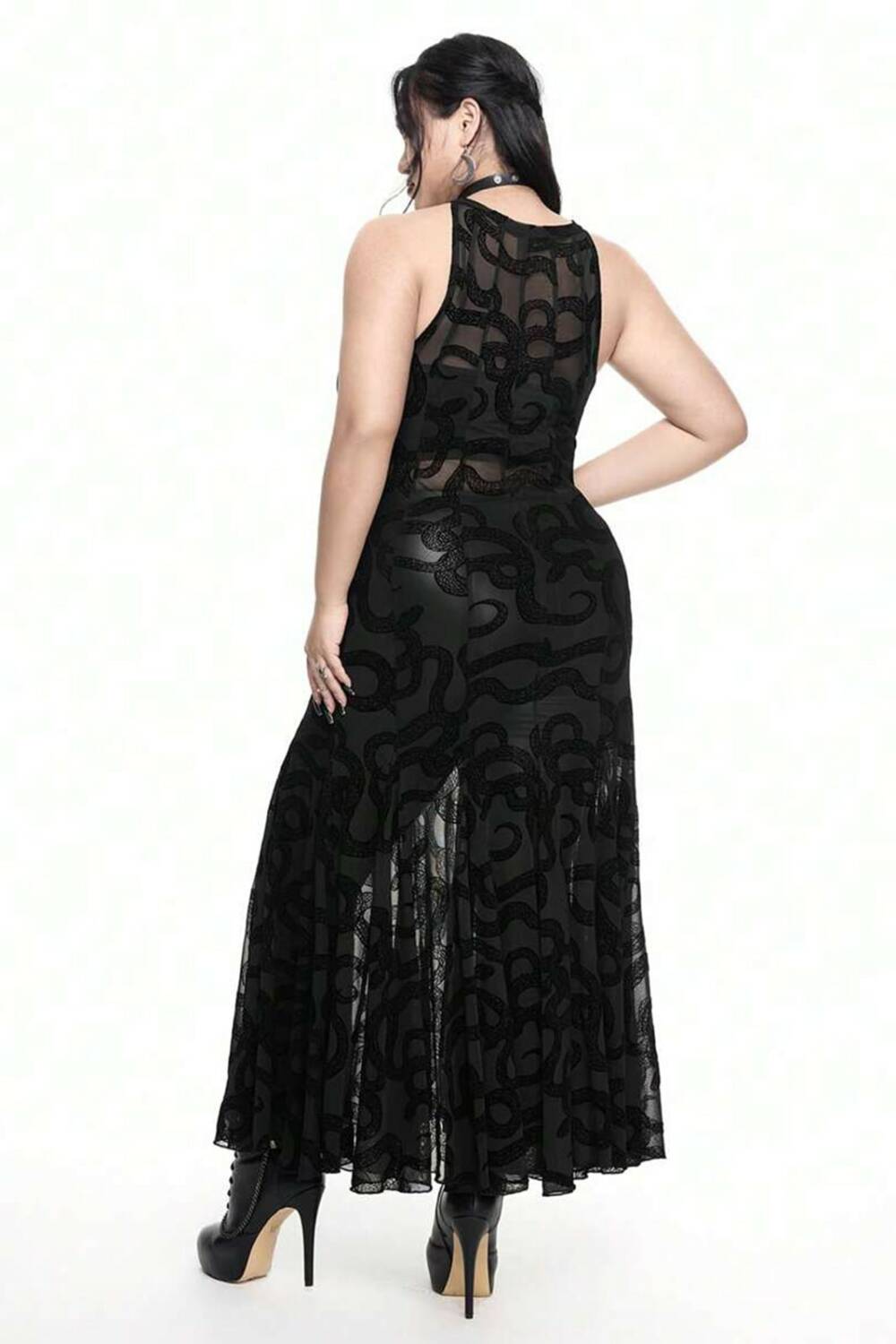 Romwe Kleid Bite of Apophis – Bild 2