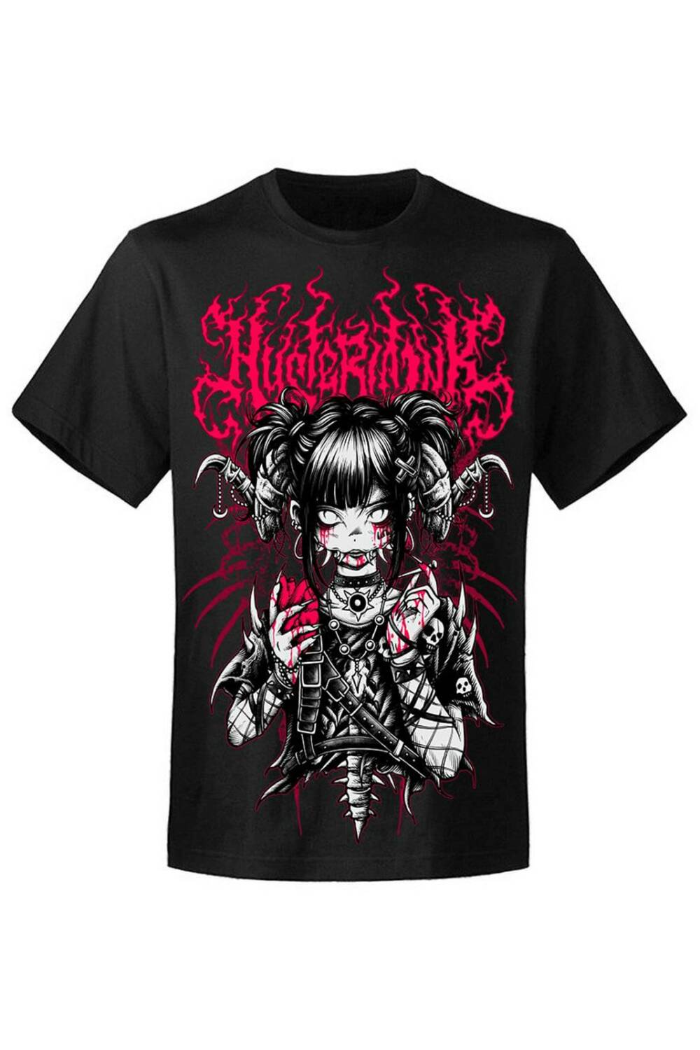 Hysteria Ink T-Shirt  Manga Goth