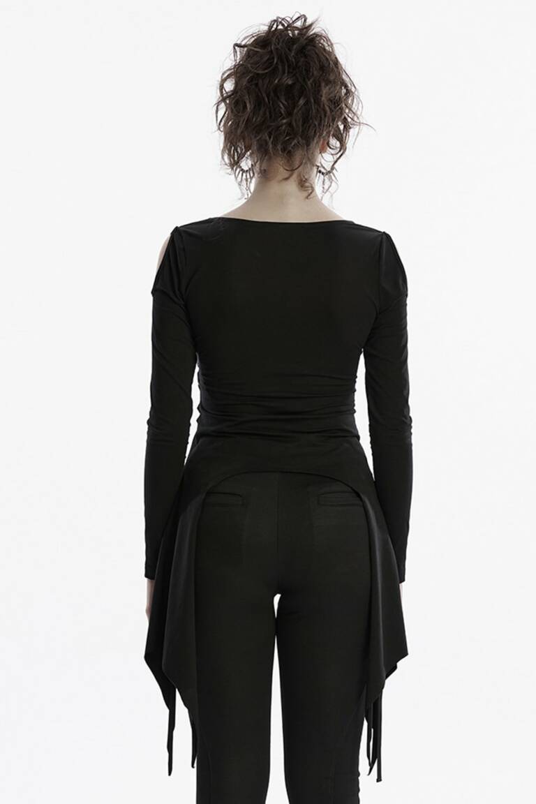 Punk Rave Longsleeve Top Dark Dystopia – Bild 4