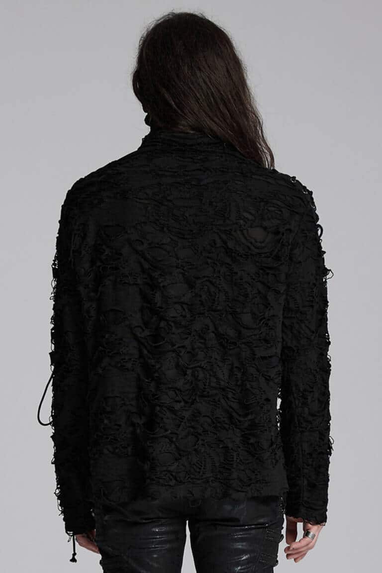 Punk Rave Shirt Dark Abyss Masked – Bild 3