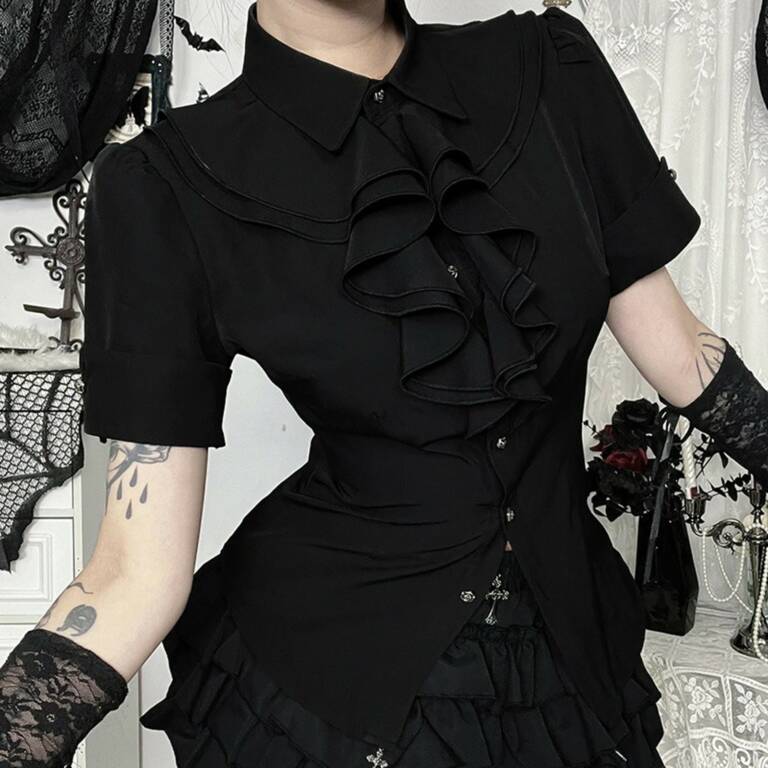 Moon Attic blouse Noir Echo – Bild 2