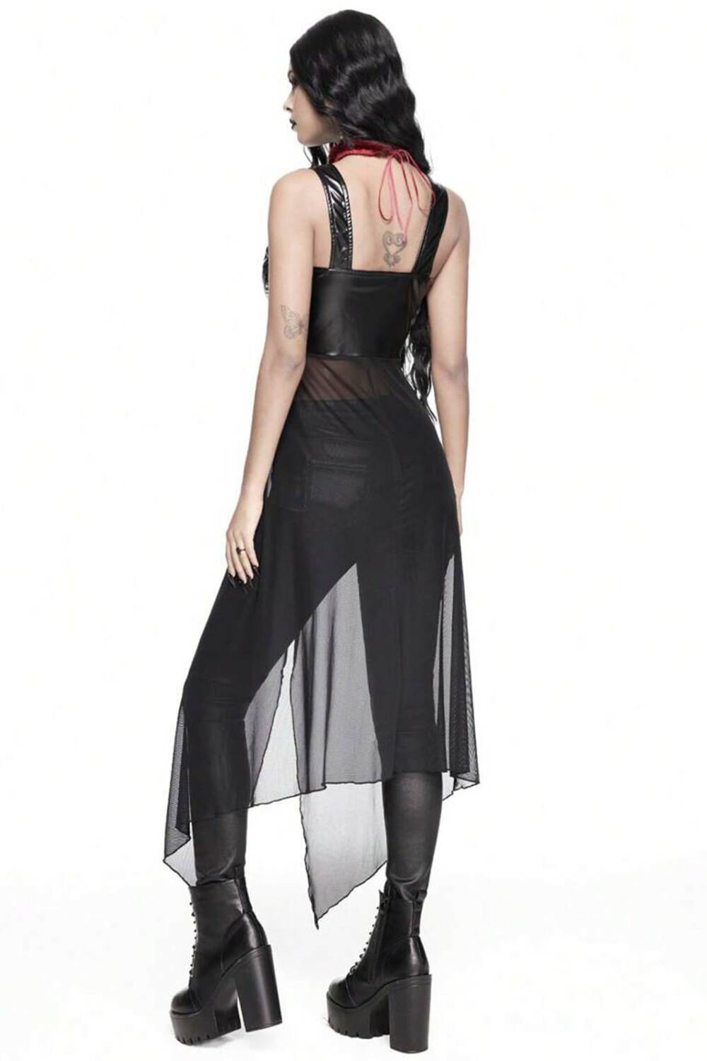 Romwe Top Night Veil Corsage – Bild 2