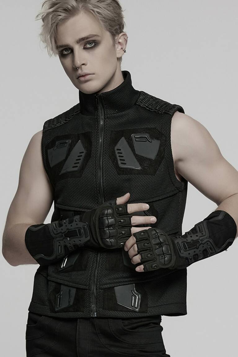 Punk rave gloves cyberpunk – Bild 2