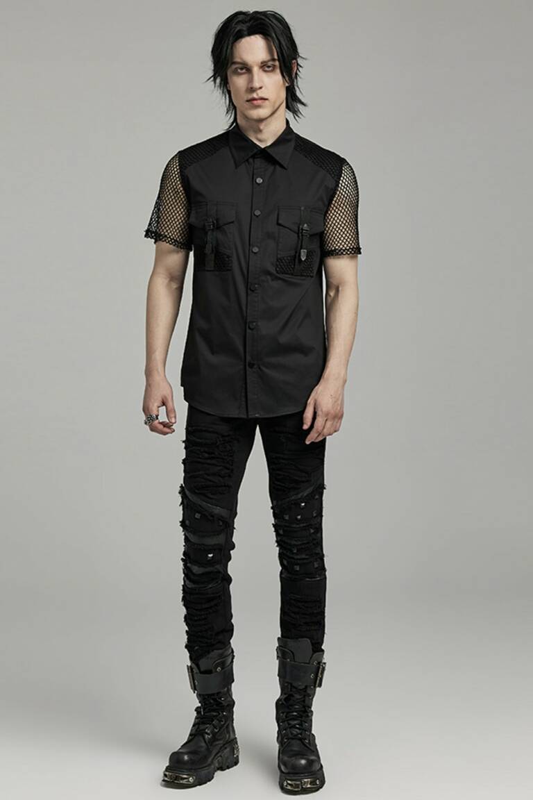 Punk Rave short sleeve shirt Nexus – Bild 4