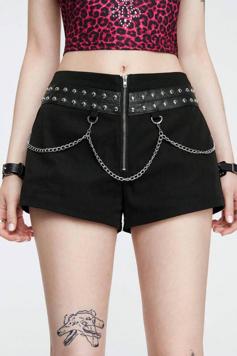 Romwe Shorts Chainlash – Bild 4