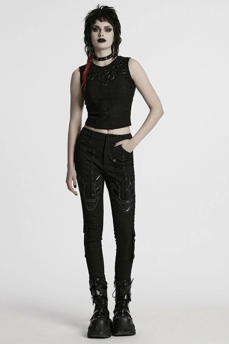 Punk Rave Top Void Witch – Bild 4