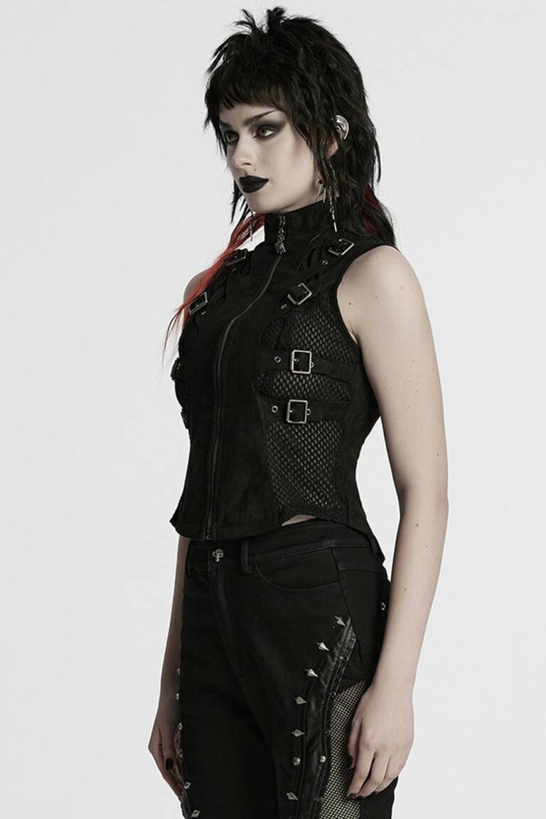 Punk rave vest Tenebra – Bild 3