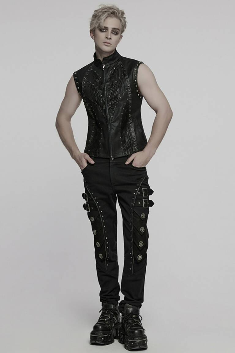 Punk Rave Vest Alien Skin – Bild 4