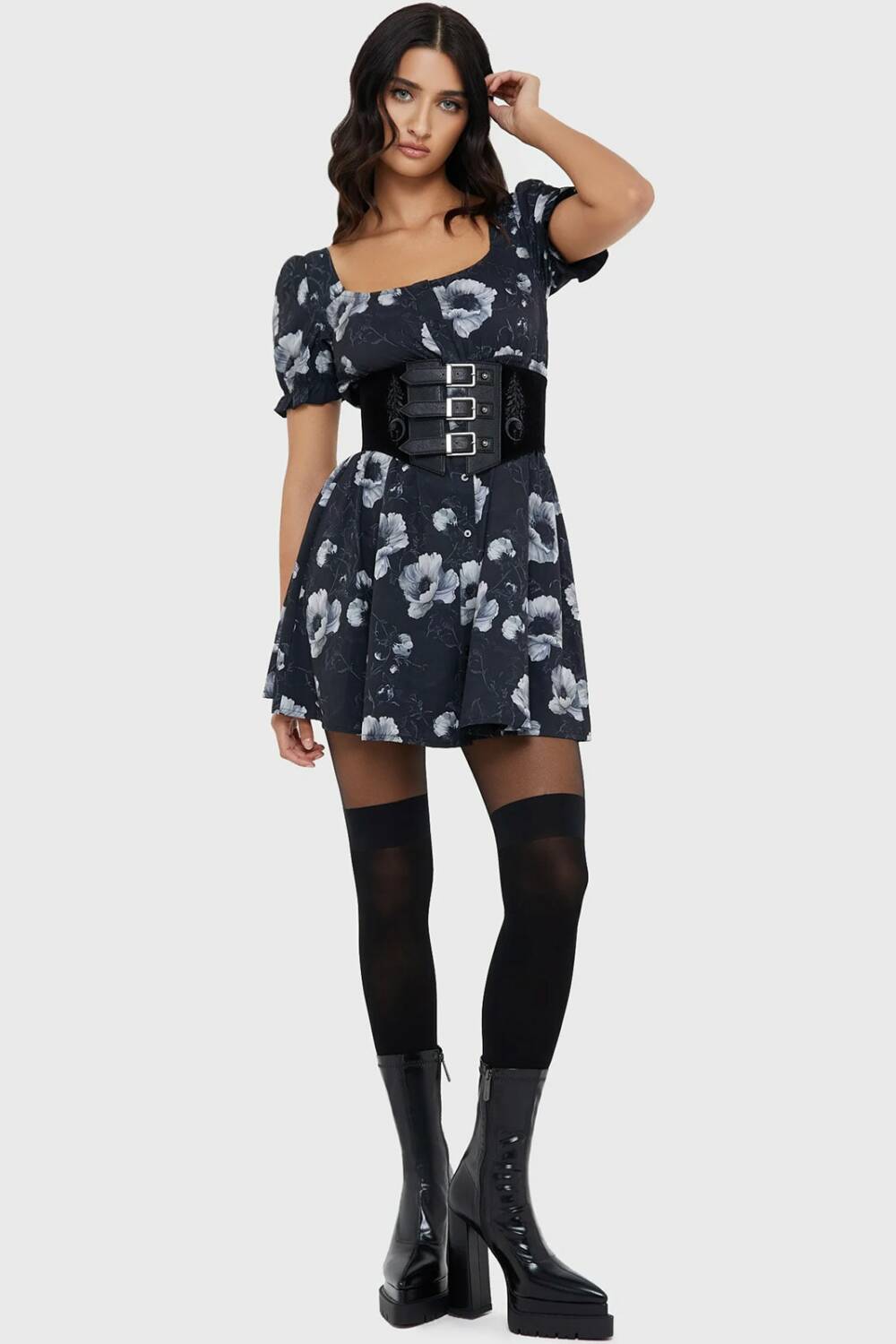 Killstar Kleid Howling Moon – Bild 3