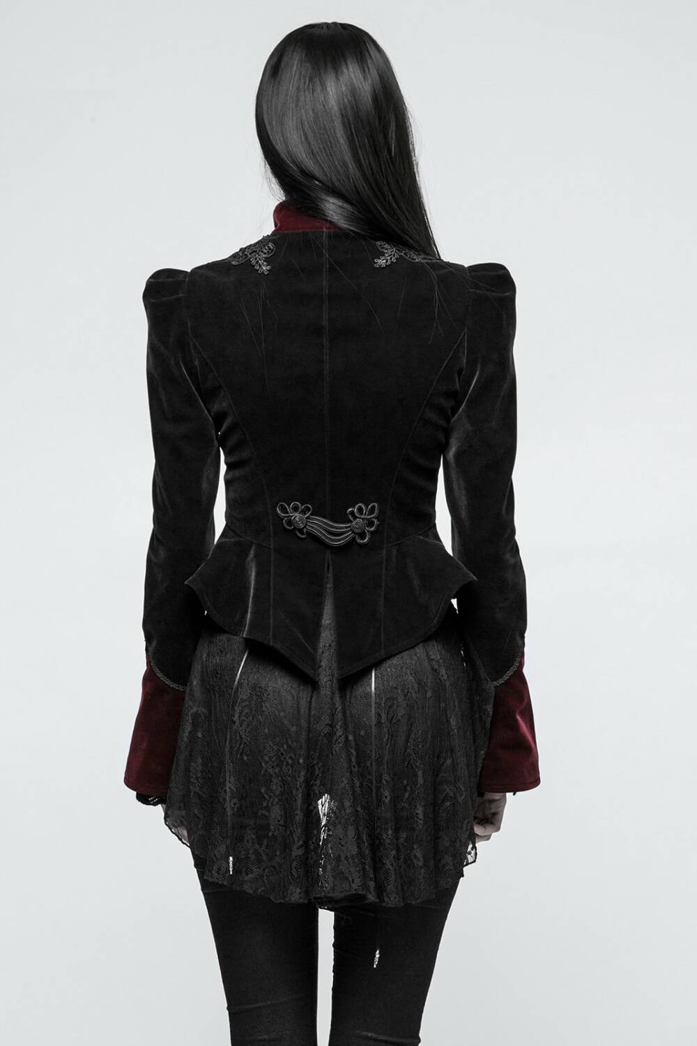 Punk Rave Jacke Fleur De Lys – Bild 4