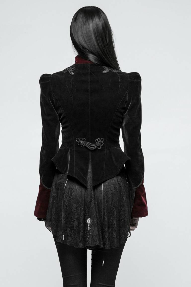 Punk Rave Jacke Fleur De Lys – Bild 4