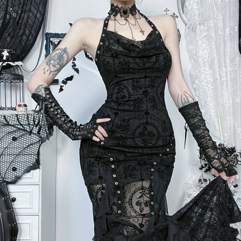 Moon Attic Kleid Blood Sermon – Bild 3